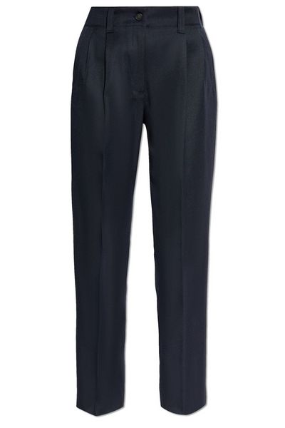 Golden Goose Deluxe Brand High Waist Tapered Tailored Trousers