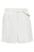 Elisabetta Franchi Chained Detailed Pleated Shorts