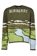 Burberry Landscape Jacquard Crewneck Jumper