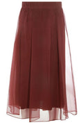 Brunello Cucinelli Flared Midi Skirt