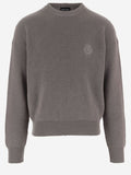 Giorgio Armani Logo Crew Neck Knitted Sweater