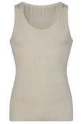Amiri Logo-Plaque Knitted Tank Top