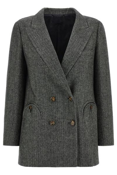 Blazé Milano Jline Double-Breasted Blazer
