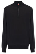 Kiton Half Zip Turtleneck Knitted Sweater