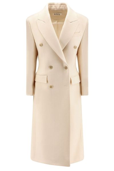 Róhe Double-Breasted Long Coat