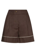 Moncler Piped Logo-Patch Shorts