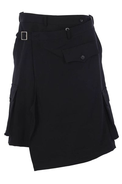 Comme des Garçons Homme Plus Comme Des Garcons Homme Plus Belted Layered Shorts