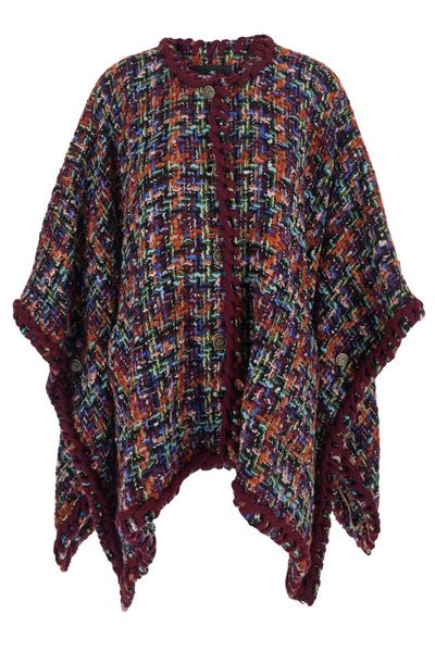 Etro Tweed Cape