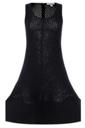 Alaïa Peplum Sleeveless Dress