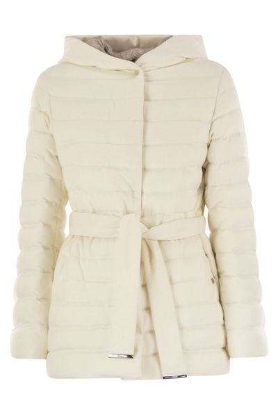 Herno Quilted Belted Down Jacket