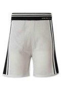 Casablanca Logo Embroidered Mesh Bermuda Shorts