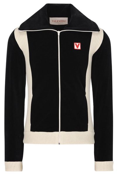 Valentino Garavani Chez Zip-Up Sweatshirt