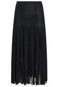 Alaïa Pleated Maxi Skirt