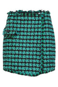 MSGM Tweed Frayed Edge Shorts