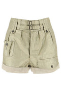 Saint Laurent Belted Cargo Shorts