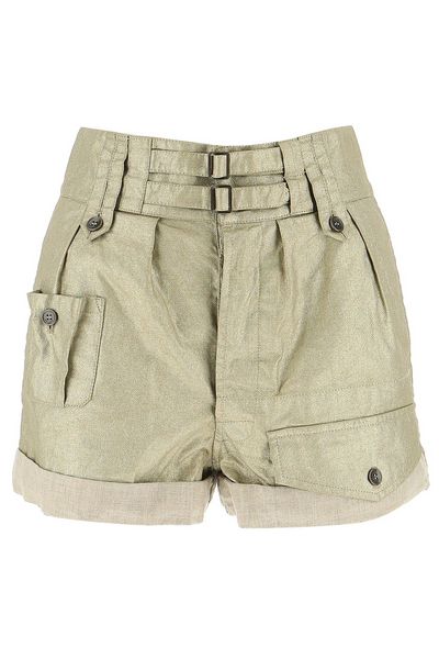 Saint Laurent Belted Cargo Shorts