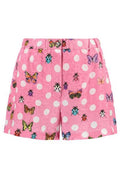 Versace X Dua Lipa Graphic-Printed Shorts