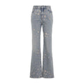 Alexander McQueen Distressed Flared Jeans