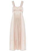 Chloé Spaghetti Strap Satin Dress