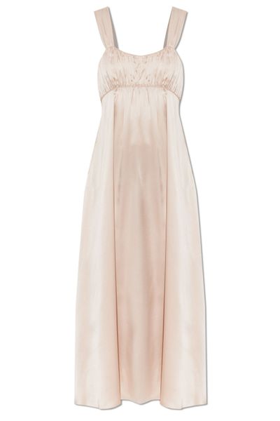 Chloé Spaghetti Strap Satin Dress
