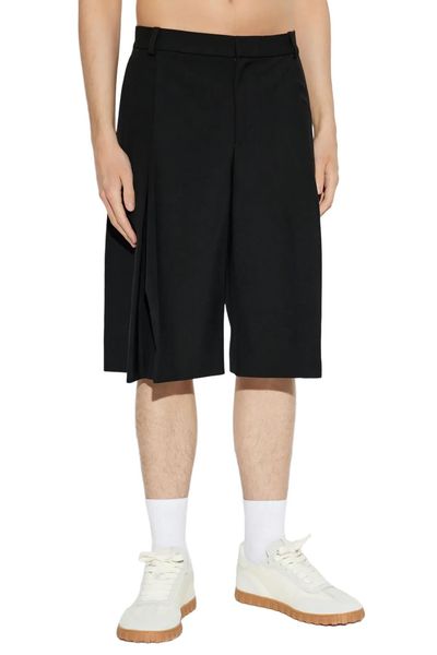 Casablanca Pleated Bermuda Shorts