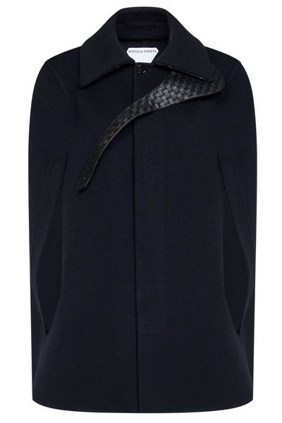 Bottega Veneta Intrecciato Collar Cape