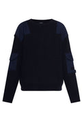 Balmain Pocket Detail Knitted Sweater