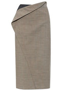 Jil Sander Draped Wrap Skirt