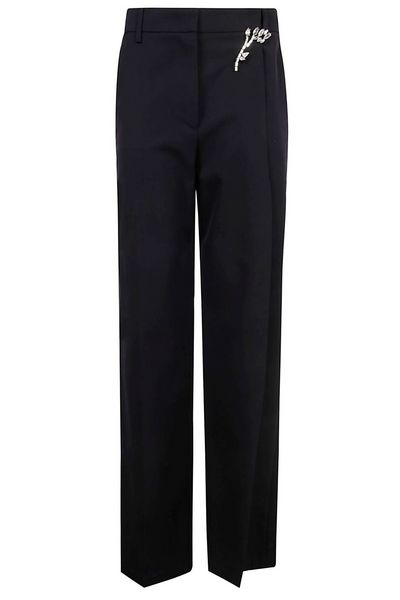 Prada Old-Wash Gabardine Pants