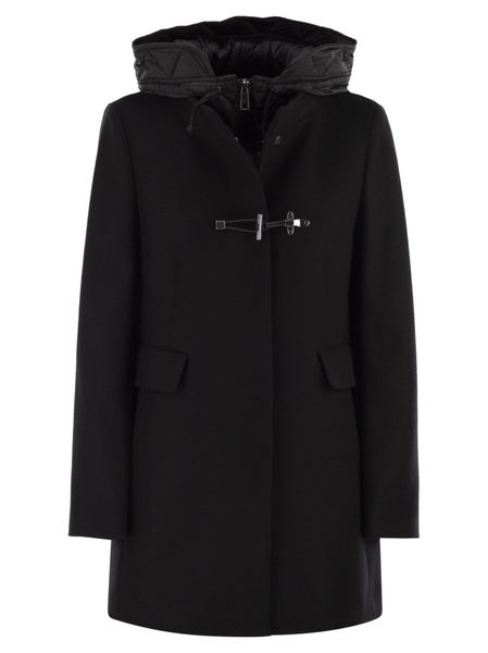 Fay Toggle Wool-Blend Coat
