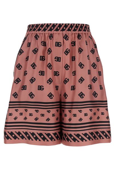 Dolce & Gabbana DG Logo Printed Shorts