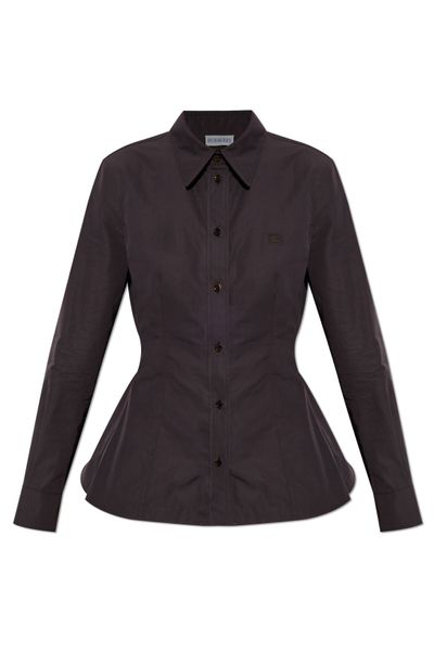 Burberry EKD Embroidered Fitted Waist Shirt