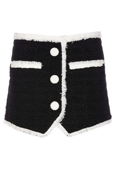 Balmain Tweed Mini Skirt