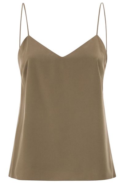 Max Mara Mxmunghia V-Neck Spaghetti Strap Top