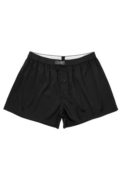 MM6 Maison Margiela Washed Elasticated Waistband Boxer Shorts