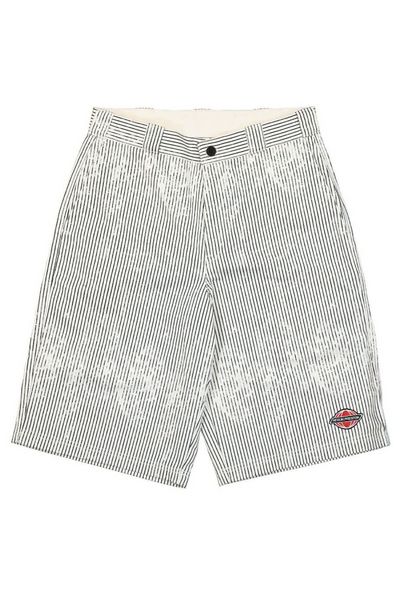Heron Preston High Waist Striped Shorts