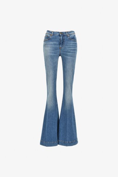 Roberto Cavalli Wide Flare Jeans
