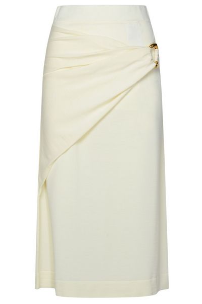 Jil Sander Layered Effect Knitted Midi Skirt