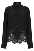Ermanno Scervino Lace Trim Shirt