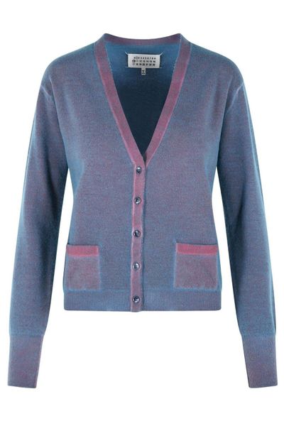 Maison Margiela Button-Up Knit Sweater