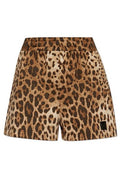 Dolce & Gabbana Leopard Printed Shorts