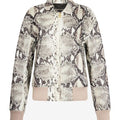 Roberto Cavalli Animal Printed Zip-Up Jacket