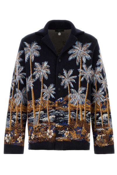 Alanui Diamond Head Embroidered Cardigan