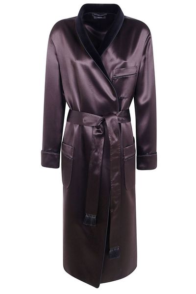 Tom Ford Satin Belted Coat