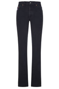 Saint Laurent Button Detailed Straight Leg Jeans