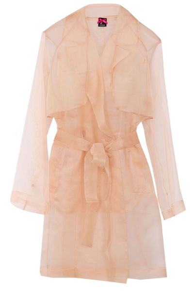 Pinko Double Breasted Trench Coat