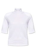 Jacquemus High-Neck Zipped Top
