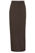 Max Mara Pianosa Button Detailed Back-Slit Skirt