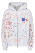 Paly Hollywood Joshua Tree Double Zip Hoodie