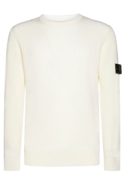 Stone Island Logo Patch Crewneck Jumper